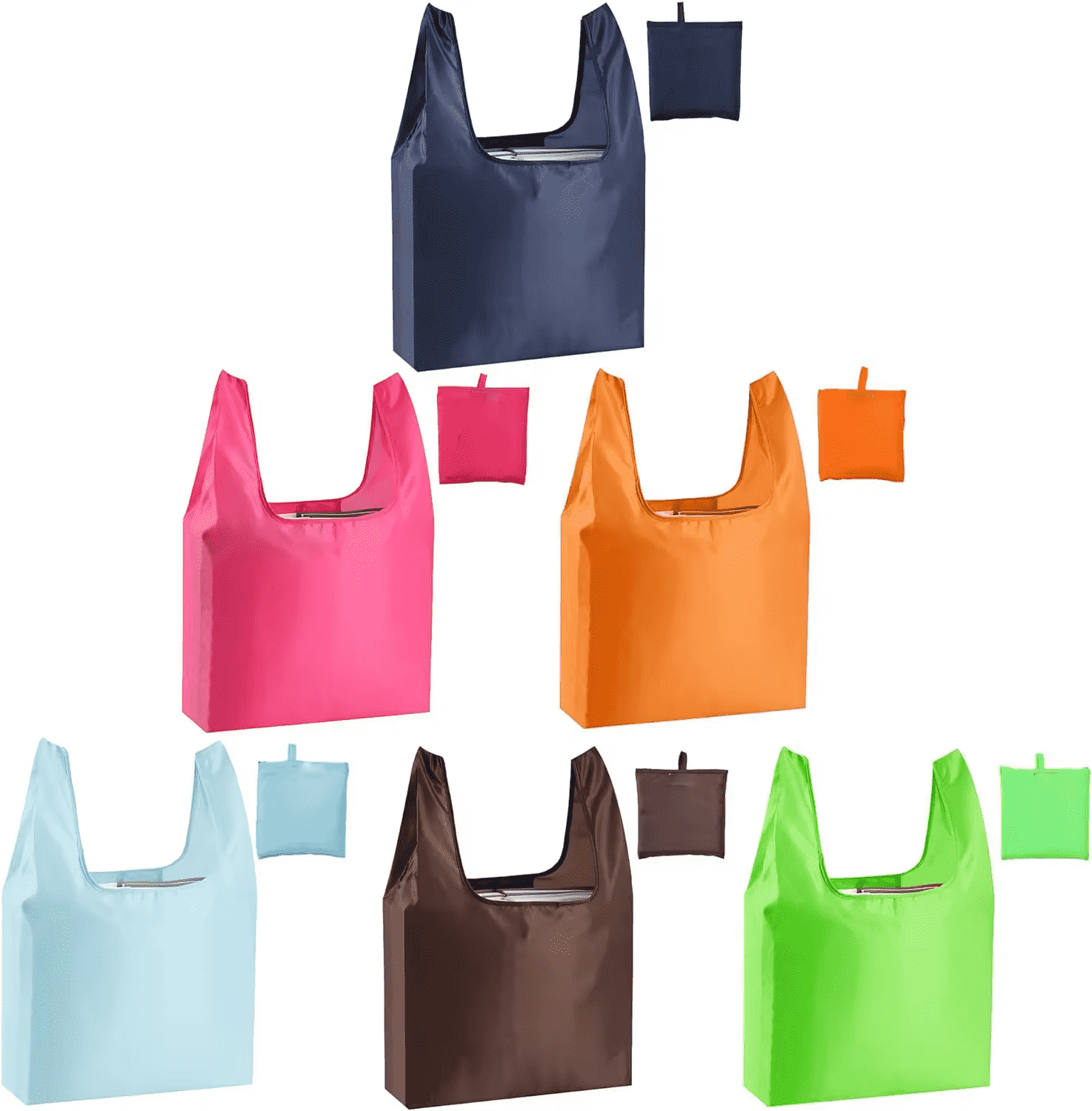 Sac fourre-tout en polyester coloré