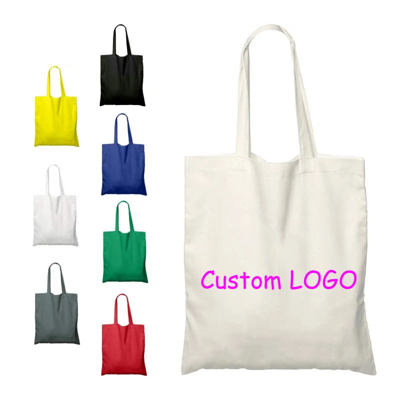 Sac en coton avec impression de logo